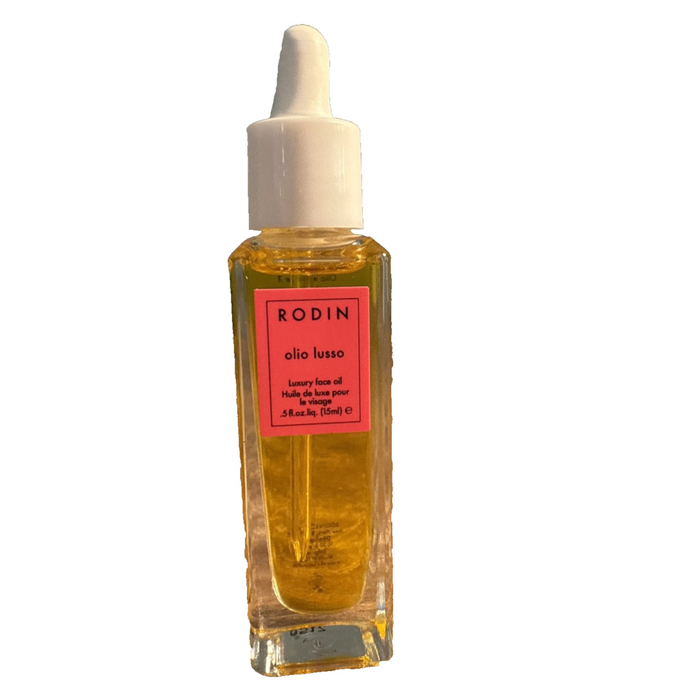 RODIN Olio Lusso Luxury Face Oil Geranium & Orange Blossom .5oz 15ml NIB